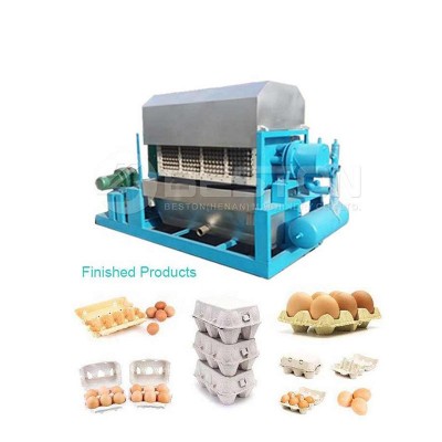 Paper Pulp Moulding Machine  Full Automatic Paper Egg Tray Machine Paper Fruit Apple Plate Dish Making Machine