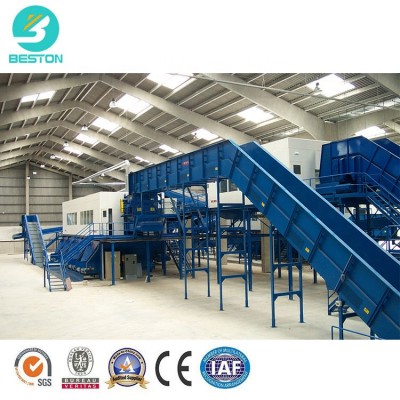 msw sorting scrap metal equipment with conveyor belt