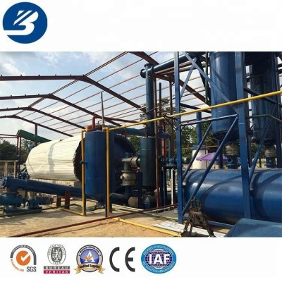 Making diesel from hospital garbage plastic recycling pyrolysis machine