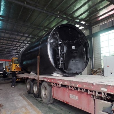 Profitable pyrolysis to diesel using waste truck tyre recycling system